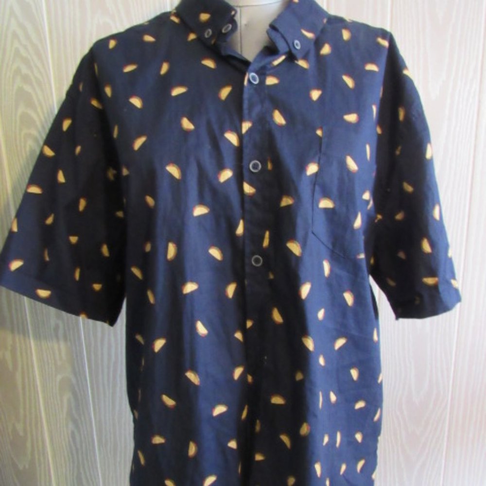 Five points industries navy blue top w/tacos